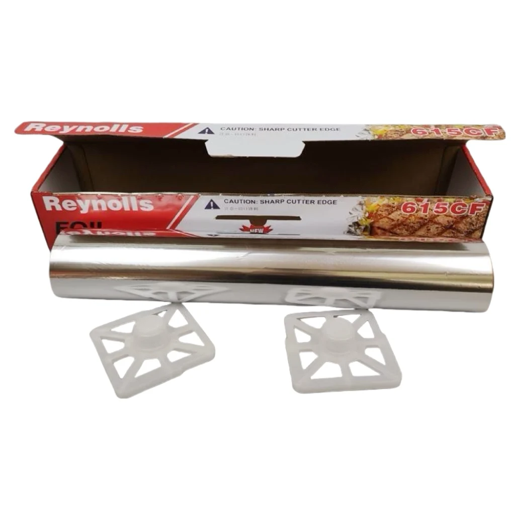Food Grade Disposable 300m 20 micron Foil Paper Aluminum Tin Wrapper Packaging Food baking  aluminium foil roll for kitchen use