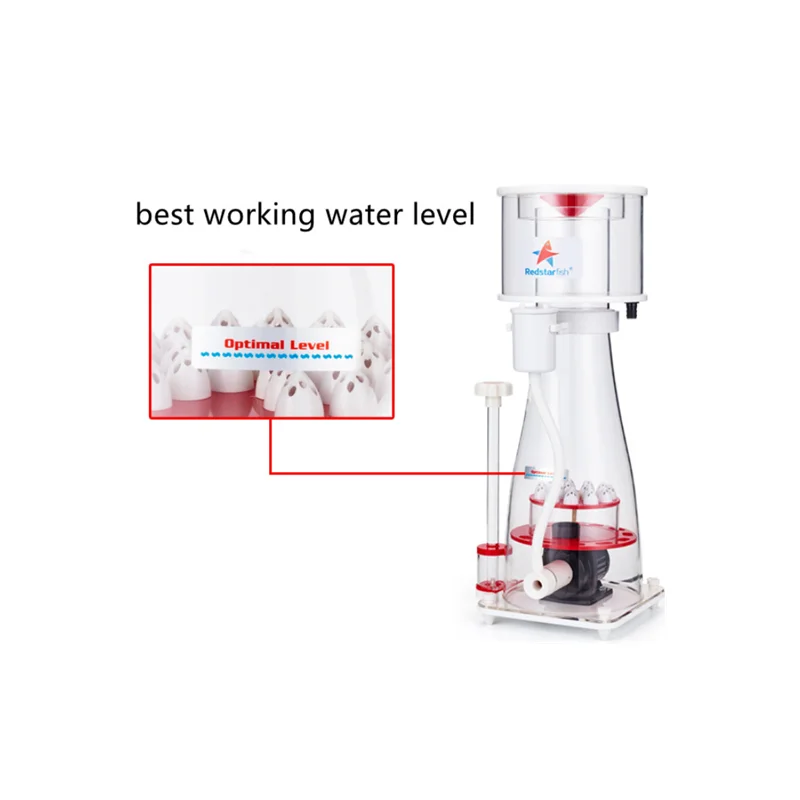 Fish tank aquarium scraper saltwater aquarium ammonia separator red starfish protein separator