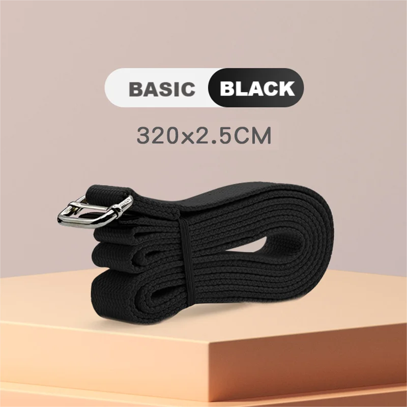 Yoga Stretch Belt Cotton Sports Resistance Loop Band for Fitness & Tensile Strength Training Auxiliary Supplies Yoga Training