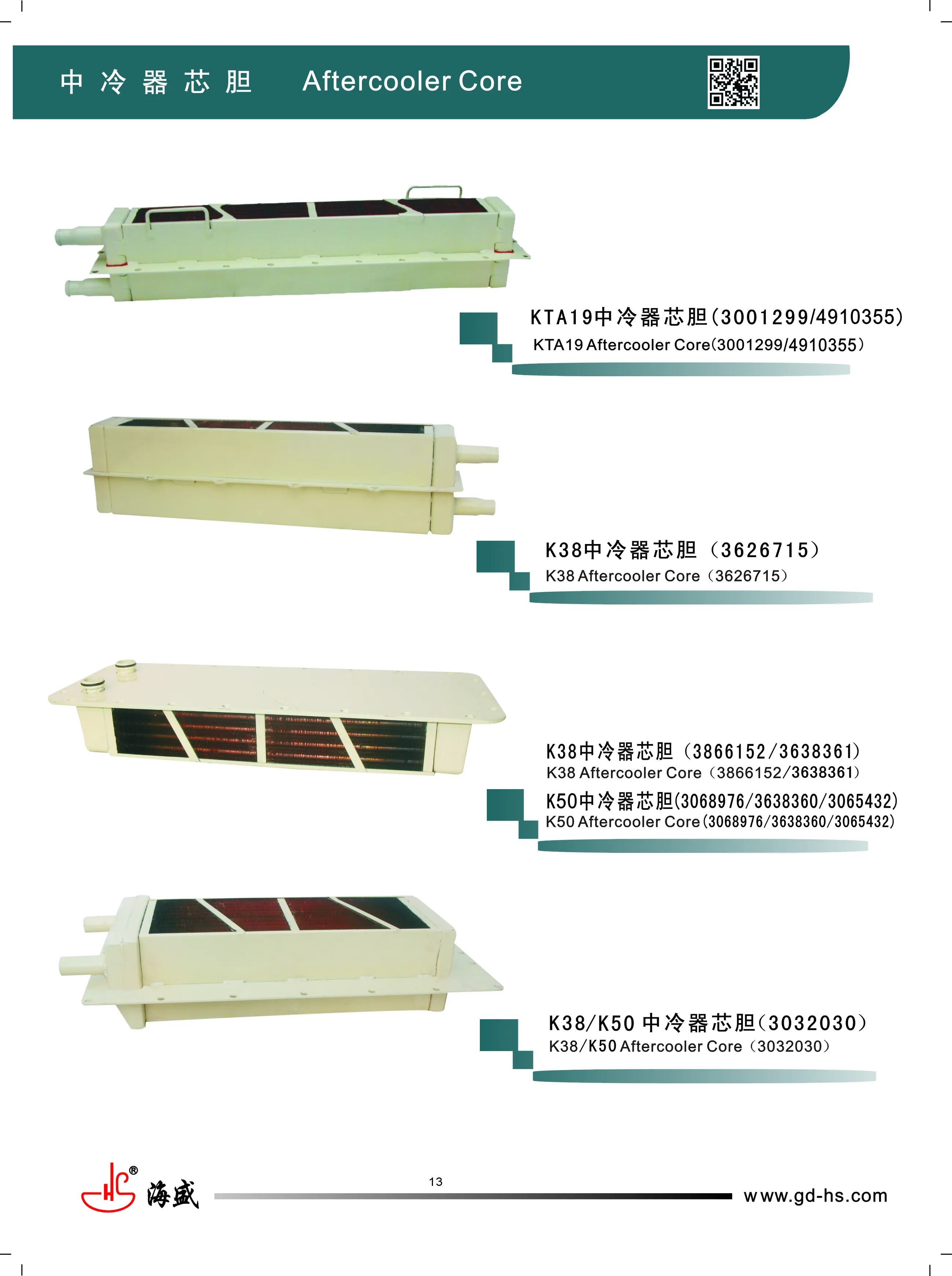 Shantou Haisheng NTA855/NTA250/NTA350/NTA400/NTA290 сердечник масляного радиатора (110848 208149/3021581