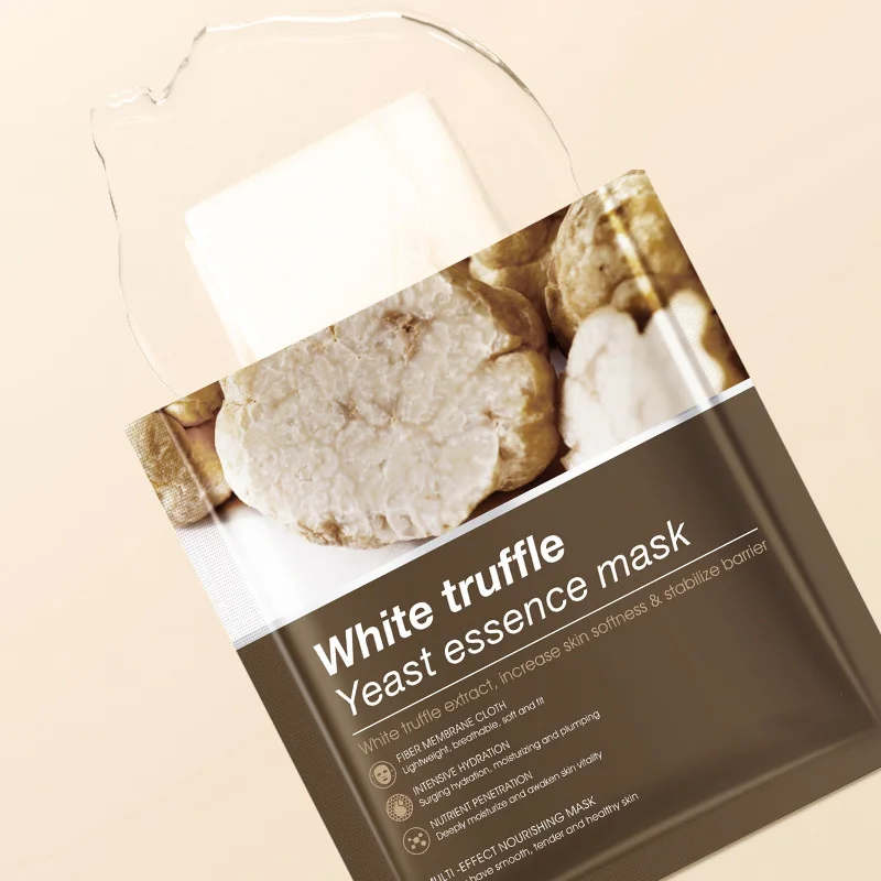 Caviar Resurrection Grass White Truffle Sea Grapes Collagen Deep Cleanse Moisturizing Organic Facial Sheet Mask