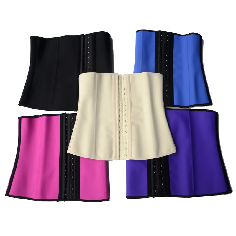 
Waist Cincher Slimming Belt Large Hooks Body Shape Wear 9 Steel Bones Waist Trainer 