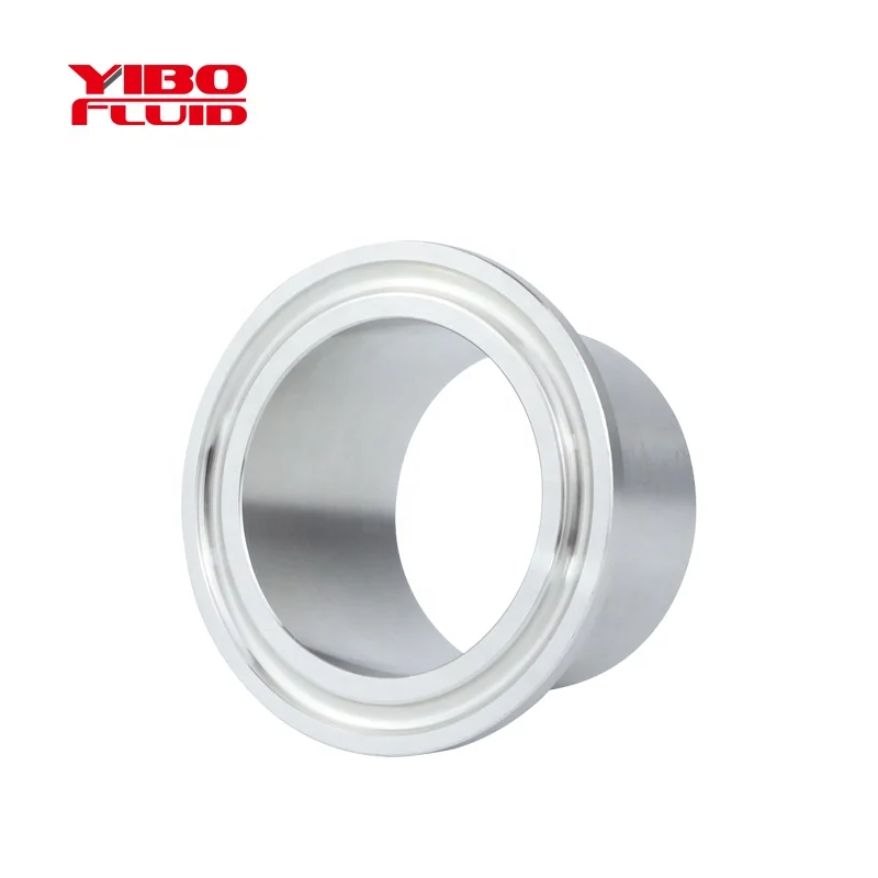 tri clamp ferrule sanitary stainless steel clamp ferrule SS304 SMS  joint pipe fitting food grade ferrule