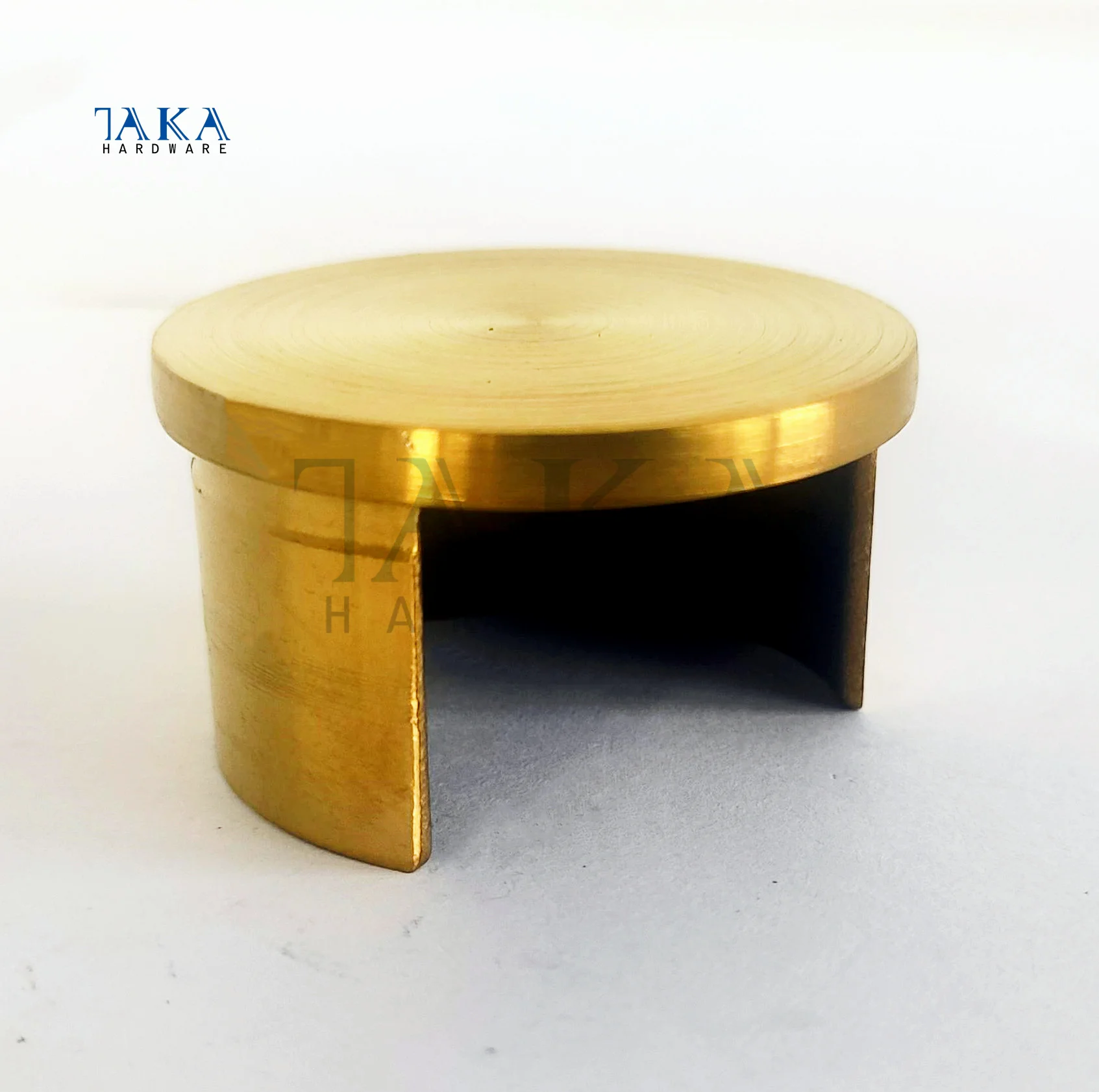 Slot Tube Pipe Railing End C ap Decorative Cover For Glass Frameless Handrail Railing Round End Ca p Balustrade Fittings