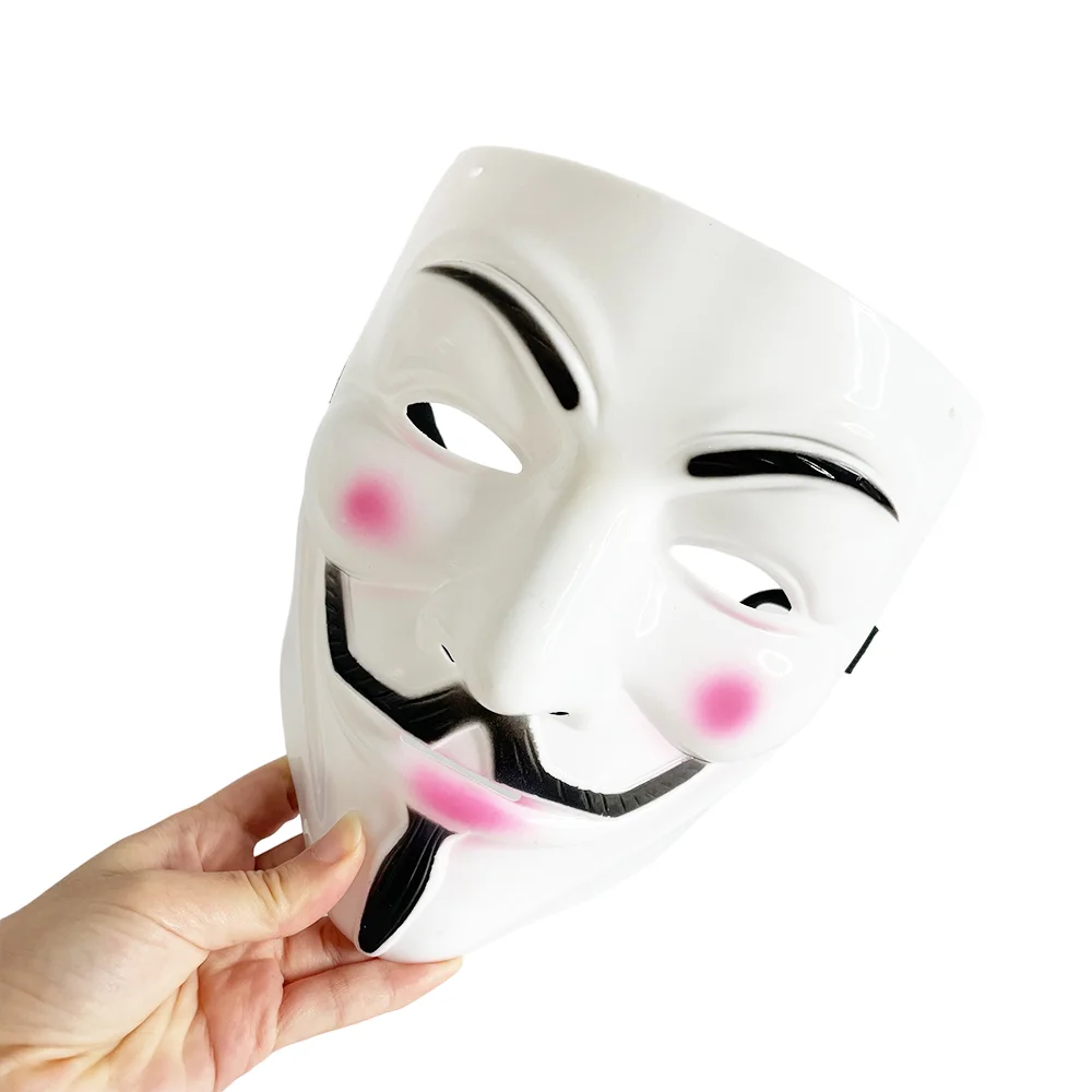 Hacker Mask for Kids Anonymous Mask Halloween Costume Cosplay Masquerade Party