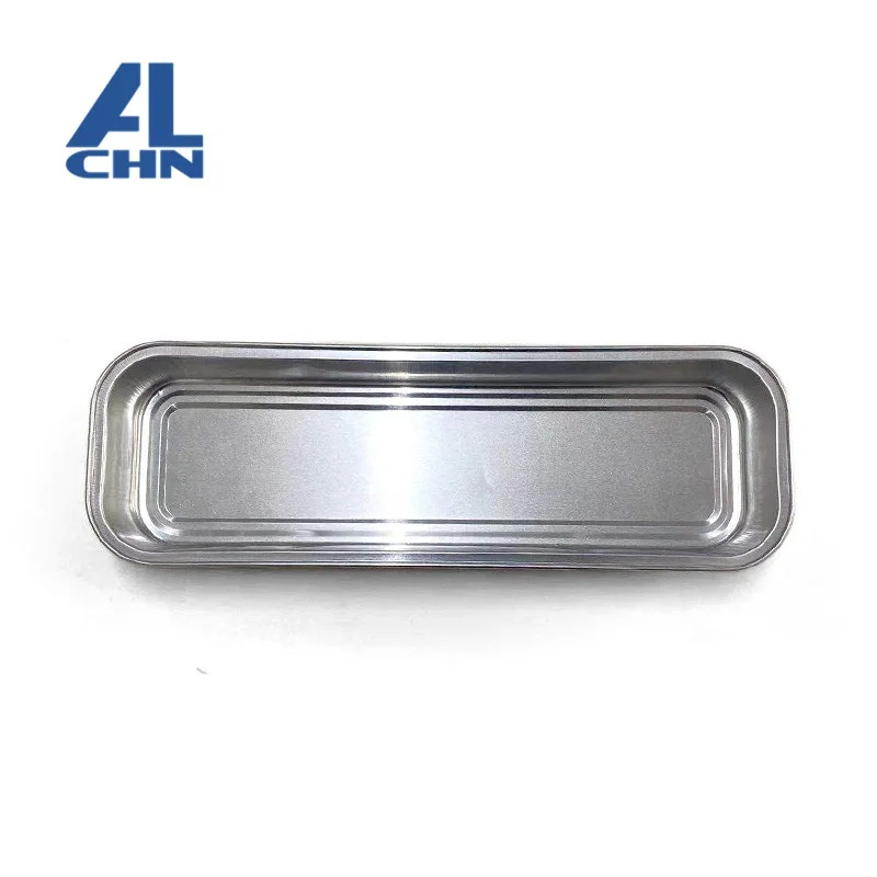 Gold inside,Black outside 700ML/24OZ disposable loaf tray bakery used aluminum foil container