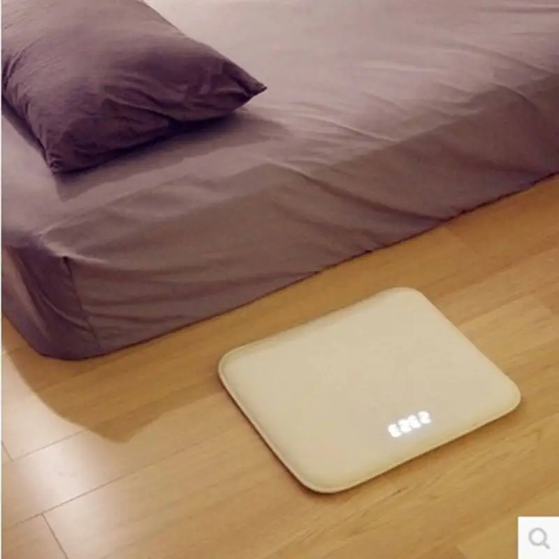 YIZHI Pressure Sensitive Alarm Clock Carpet Electronic Digital Clock Bedroom Anti-Slip Wear-Resisting Soft Mat