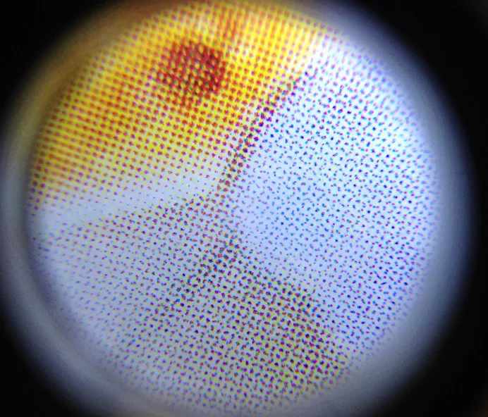 
Two LED light high power optical lenses hand-held antique identification mobile magnifier loupe lamp 