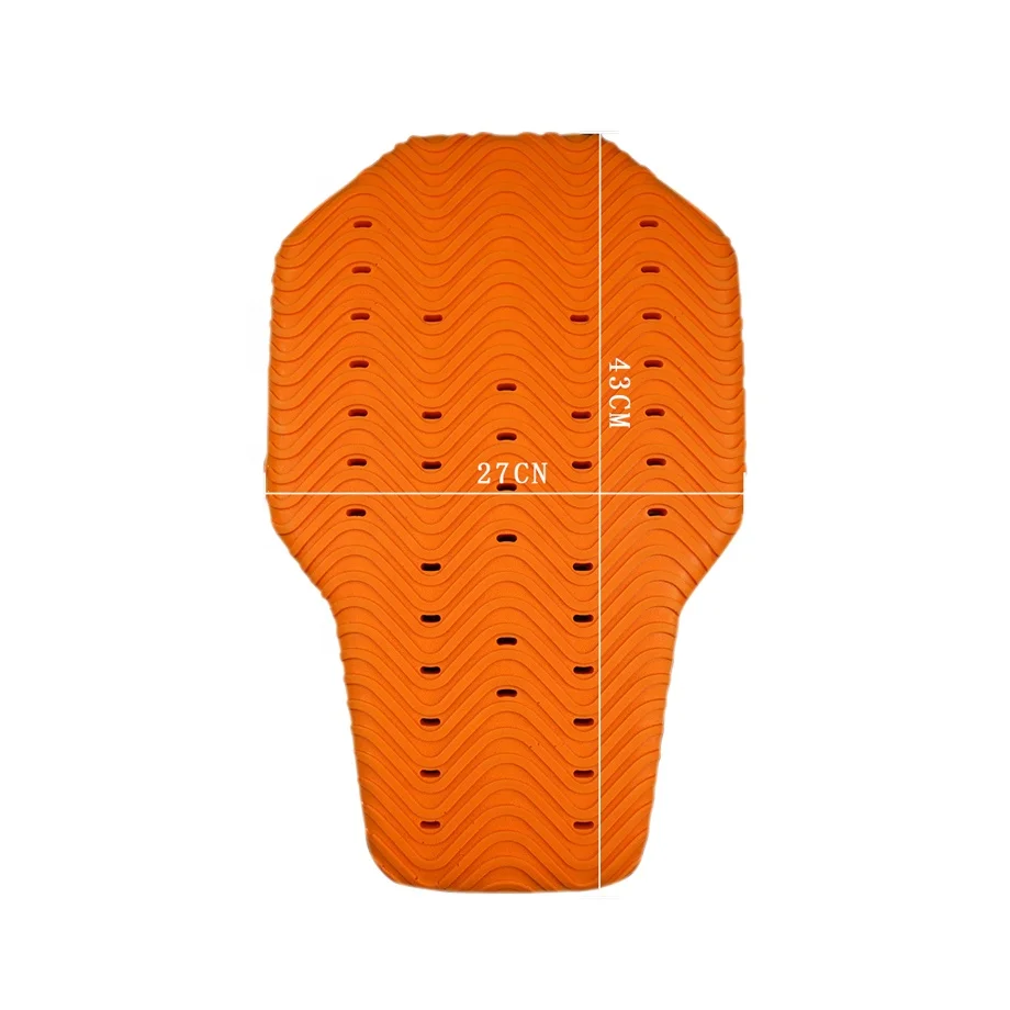 CE Certified Wholesale PU Soft Pad Motorcycle Jacket Armor Pad Back Protector
