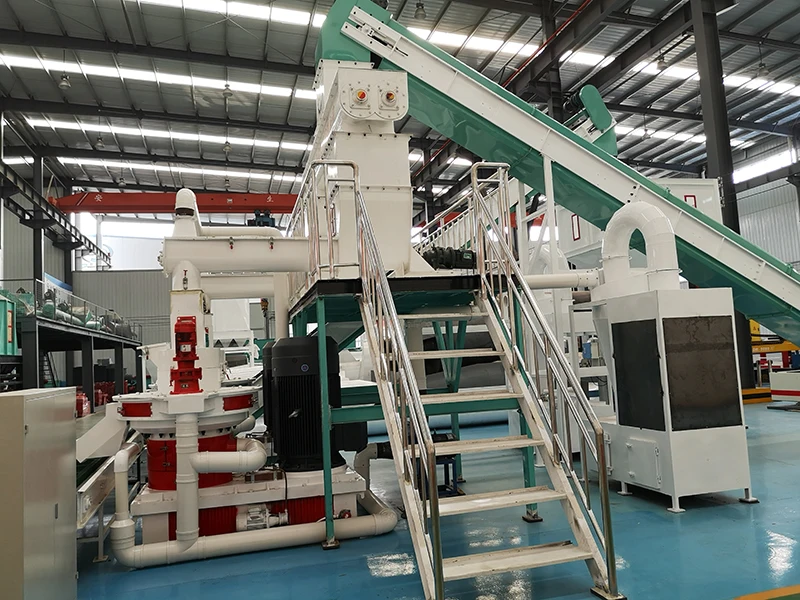 large capacity birch poplar pine pellet production line price
