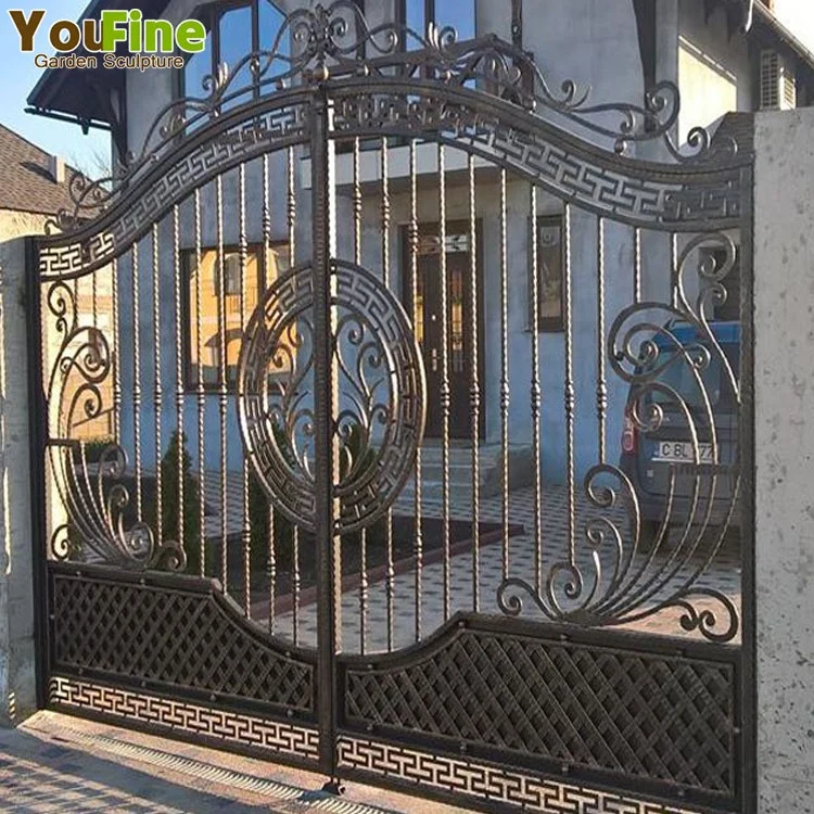 Custom Villa China Supplier House Main Iron Gate Designs
