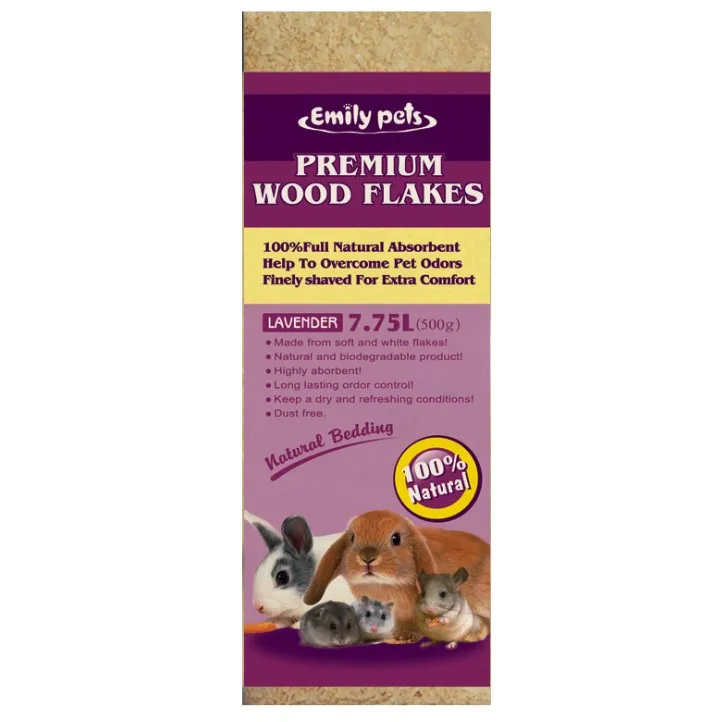 HongQiang  OEM Pet Woodchips Flakes Shaving China Wood Flakes for Small Animals