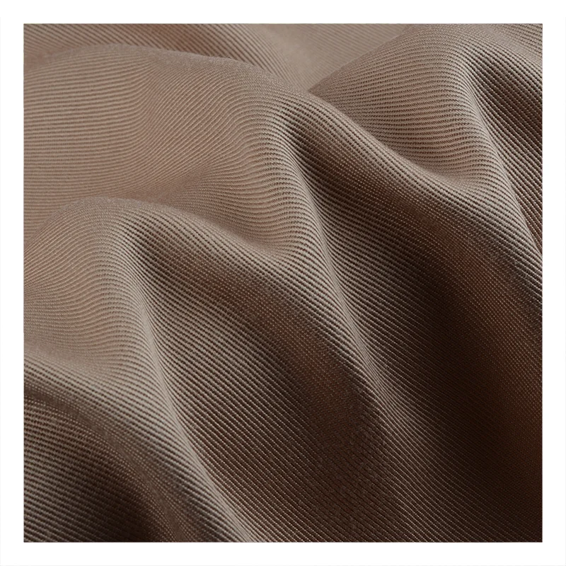 Factory price 180GSM woven textile for fashion clothing shirt trousers dresses garment 21S Twill Tencel Lessel fabric