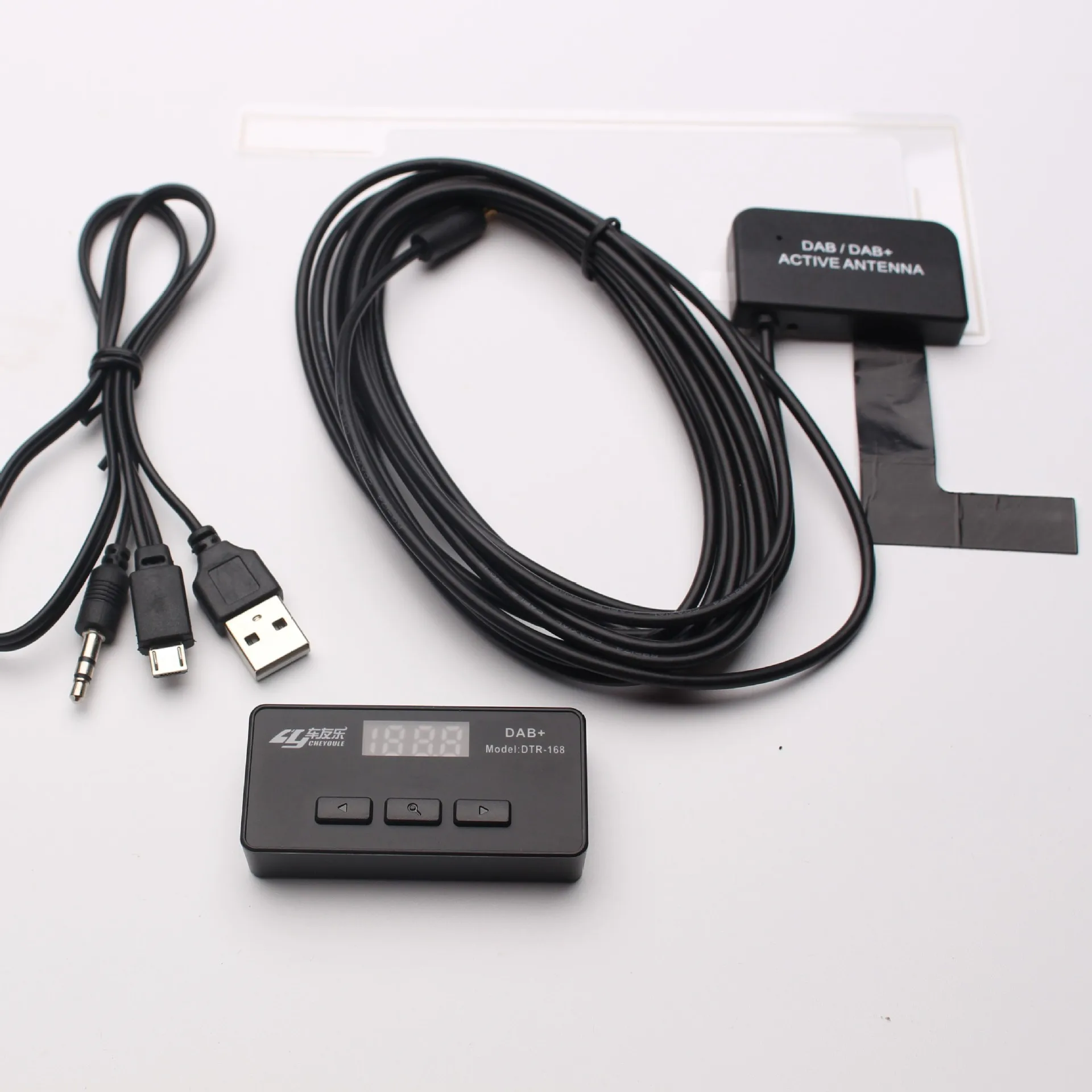 Автомобильная DAB антенна USB-адаптер приемник для Android автомобильный стереоплеер SMA коробка авто радио