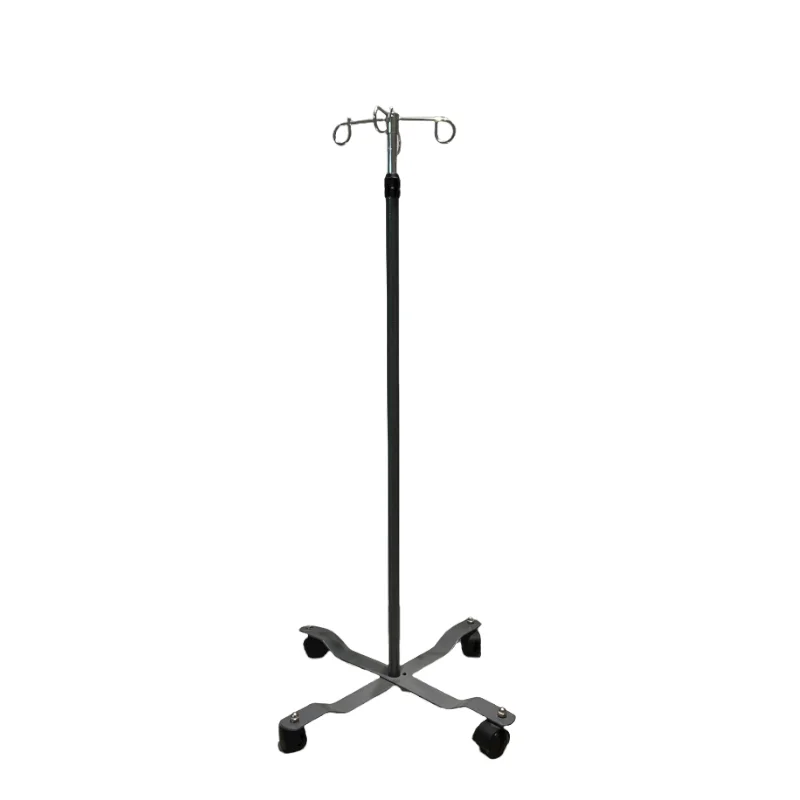 BE438 IV Pole with Steel Base Durable Heavy Duty Medical IV Pole For Hospital Height Adjustable IV Pole Base