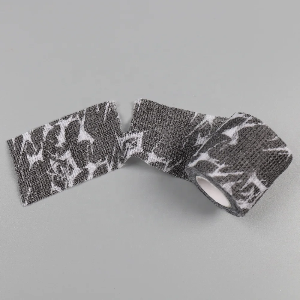 easy tearing Colorful Medical Dressing health care Non Woven tattoo cool looking  Cohesive Wrap Self Adhesive Elastic Bandage