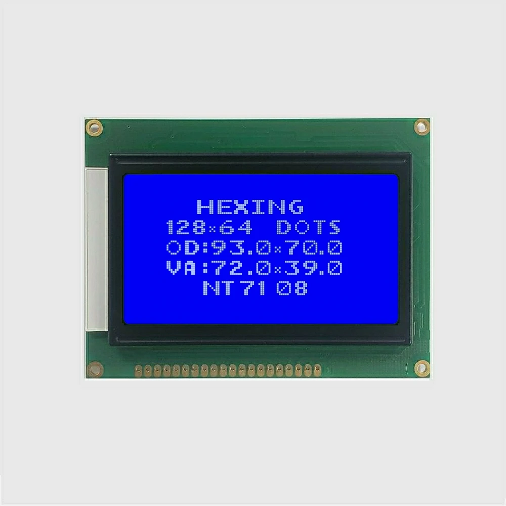 12864 cob lcd display 128x64 dot 5v 12864 lcd 128x64 cob lcd stn blue 8bit parallel 128x64 blue stn monochrome graphic l
