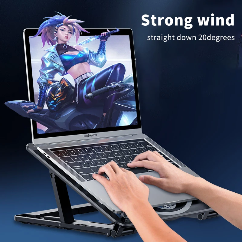 Multifunctional Cooling Pad Laptop fan Stand Notebook Gaming Cooler Stand