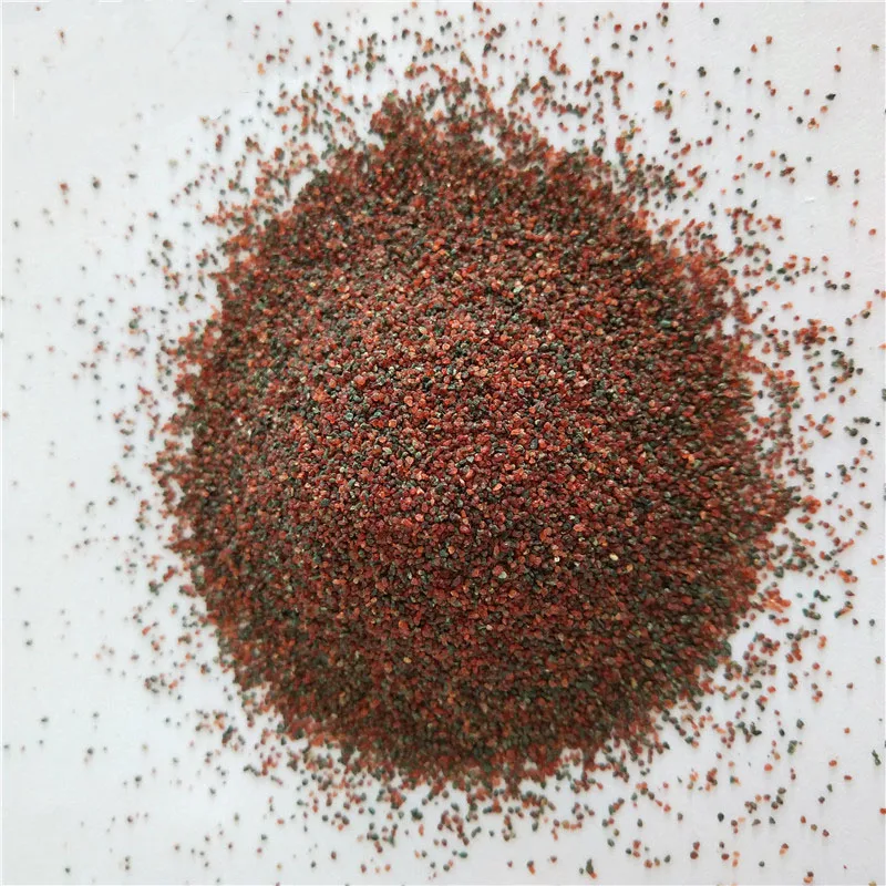 Raw Garnet Sand for blasting by abrasives Abrasive Material 100-120 mesh Almandine Garnet Sand
