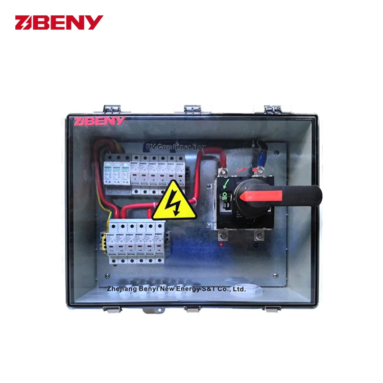 BENY 6-струнный PV комбайнер 1000 В внесенный в список переключатель постоянного тока дверная муфта