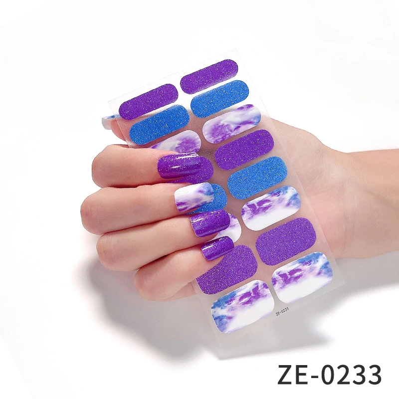 Wholesale price custom dashing diva luxury nail stickers mix lot art stickers