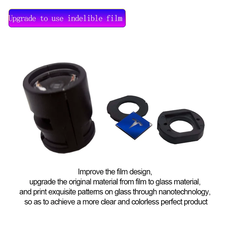 for 2021 tesla model 3 y s x car bodykit accessories parts logo  puddle lights