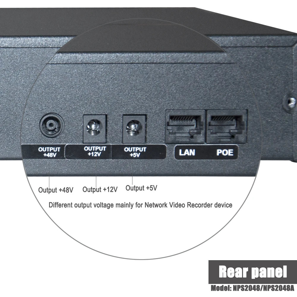 SVC 100W 12000 mAh Mini DC UPS с 5V 12V 48V 24V Выход для внешнего адаптера системы