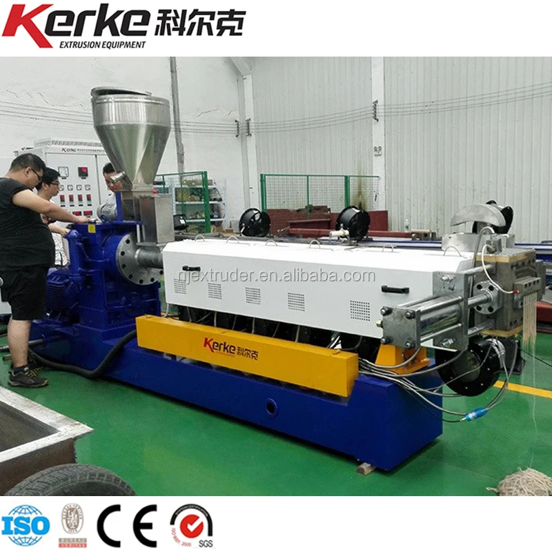Пластик один винт экструдер гранулятор рециркуляции для PP PE