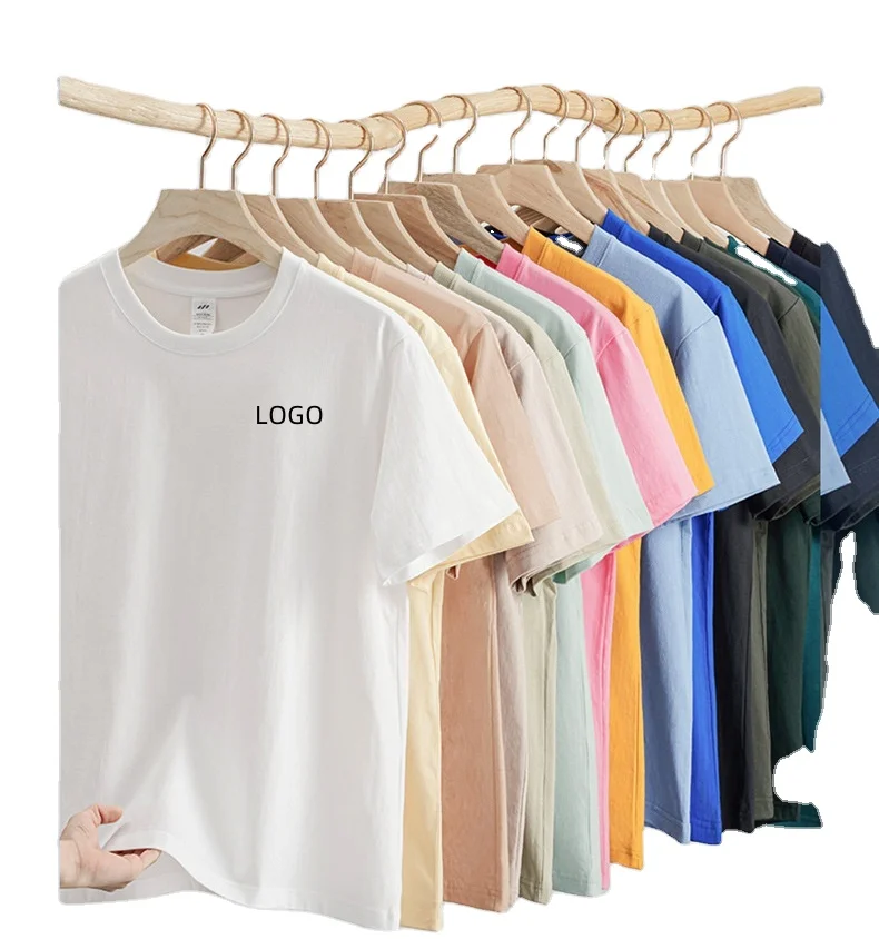 high quality heavy weight 100 cotton plain oversized men tshirt custom screen printing digital printing t shirt