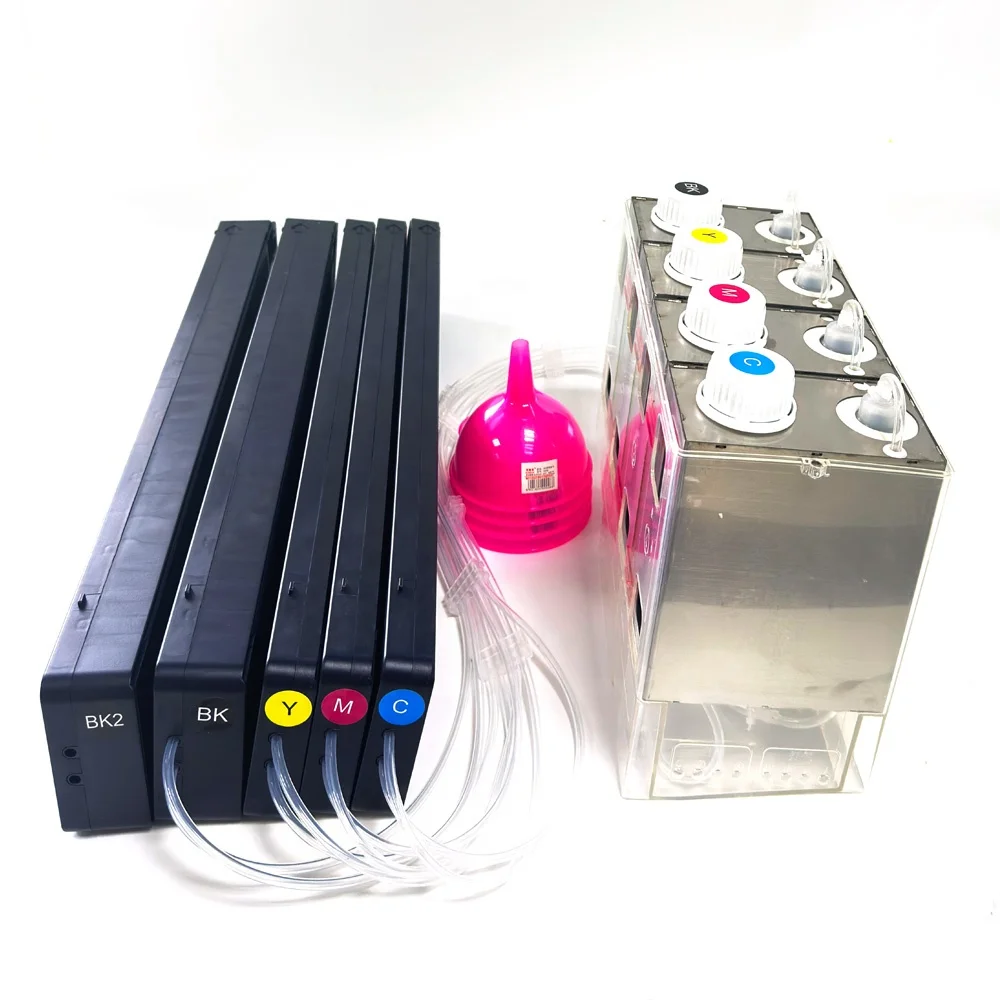 Wel-Try Continuous Ink Supply System without Chip for Epson Enterprise WF-C20600a Printer T02q ciss without chip for gaga ciss