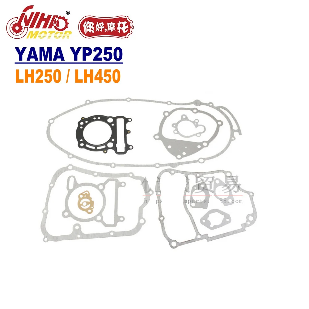 
 TZ-53 250cc величество 250 с полным набором прокладок LINHAI частей YP250 LH250 ATV QUAD китайских мотоциклетных двигателях запасных Nihao  