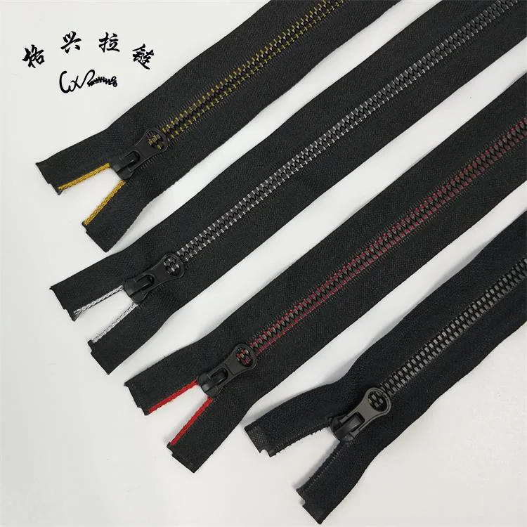 Wholesale Custom 5# Corn Tooth Resin Plastic zipper