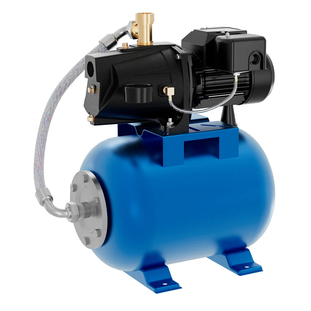1.5HP Shallow Well Pump with Pressure Tank 115V Automatic Water Booster Jet Pump for Home, Garden, Farm, Lawn Sprinkler Systems