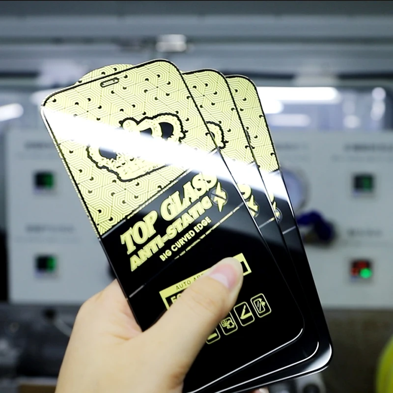 2022 Amazon New Arrival Anti Static Dust Proof High End Product Tempered Glass Screen Protector For Samsung Phone