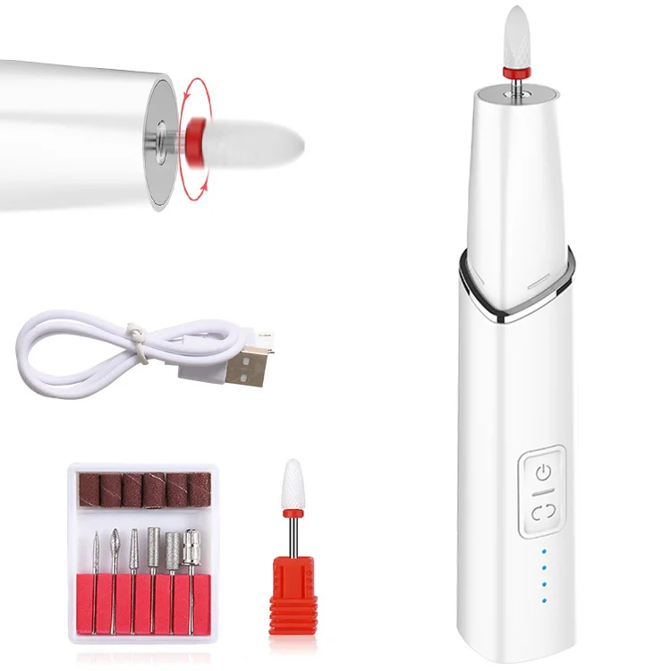 Аккумуляторная электрическая мини-дрель для ногтей 15000 об./мин.