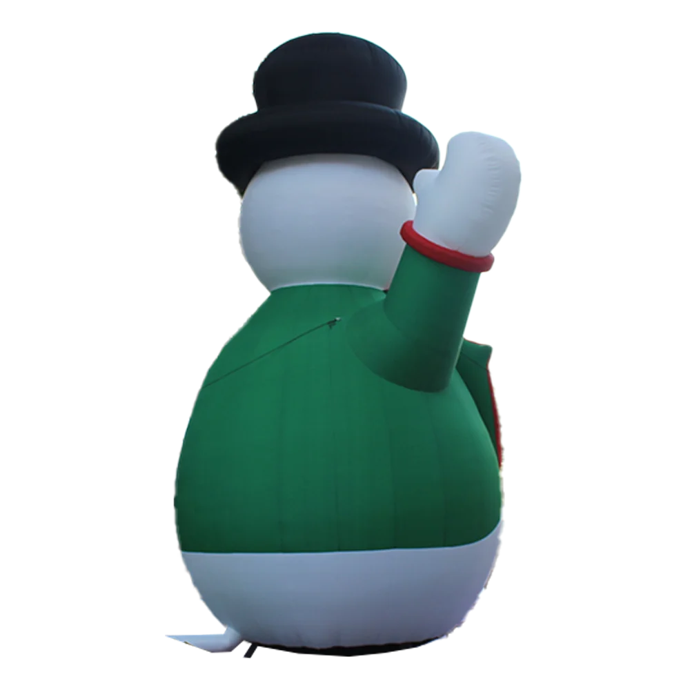 Inflatable Snowman Balloon Giant Advertising Christmas Snowman Dolls Large Decoration Inflatables Mascot Xmas Party Decoration