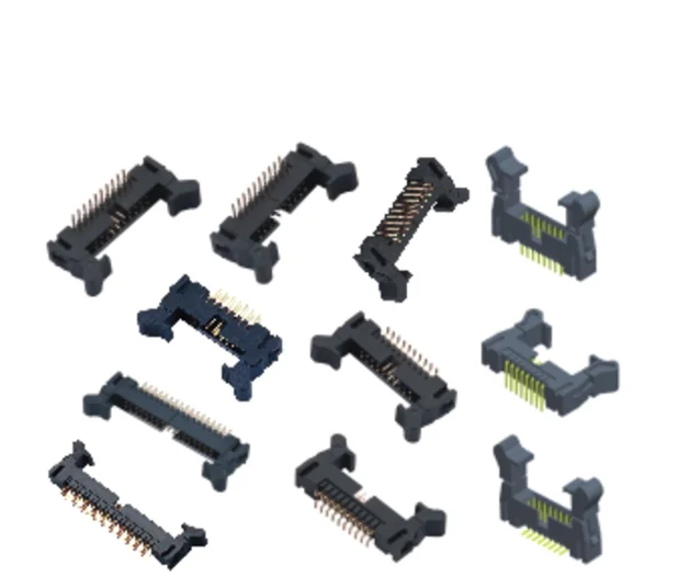 Наружный коллектор контактных разъемов Pitch2.54mm SMT с доской распорку, двойная