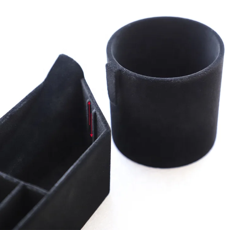 Waterproof With Velvet Interior Organizer Seat gap Filler Car Central Control Storage Box  For  Trumpchi M8