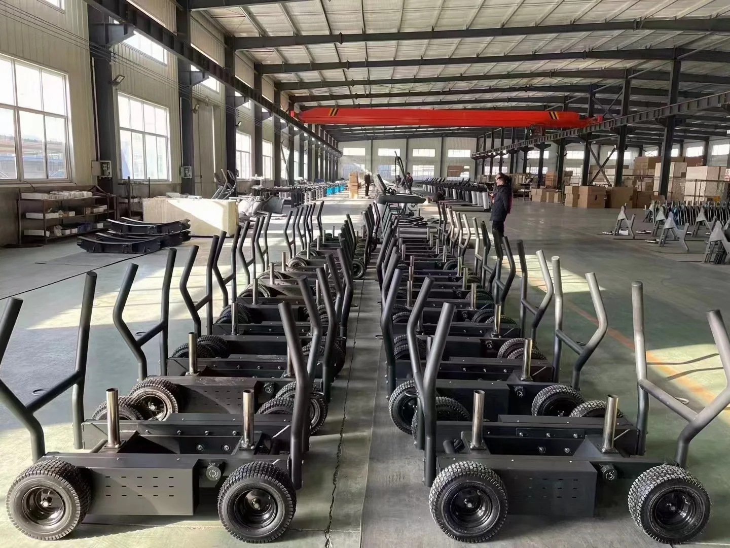 fitness equipment factory price high quality power tank sled push wheel gym fitness machines powerful sled