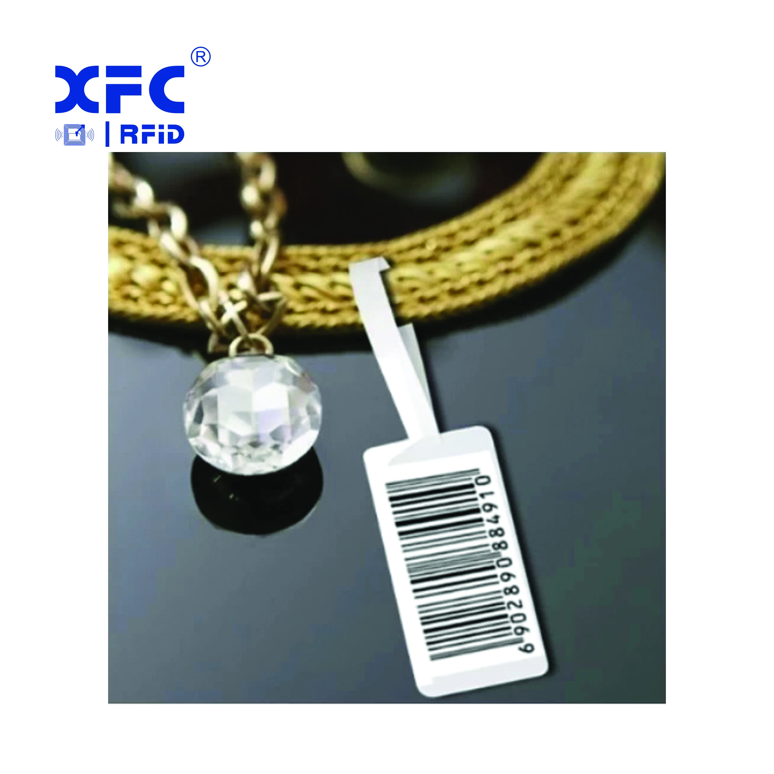 860-960 МГц дальнее считывание RFID Uhf Ювелирные изделия этикетка наклейка в рулоне
