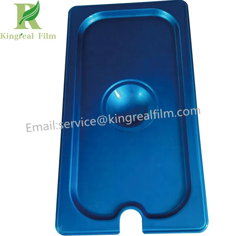 Customizable Deep Drawing PE Stainless Steel Blue Protective Film