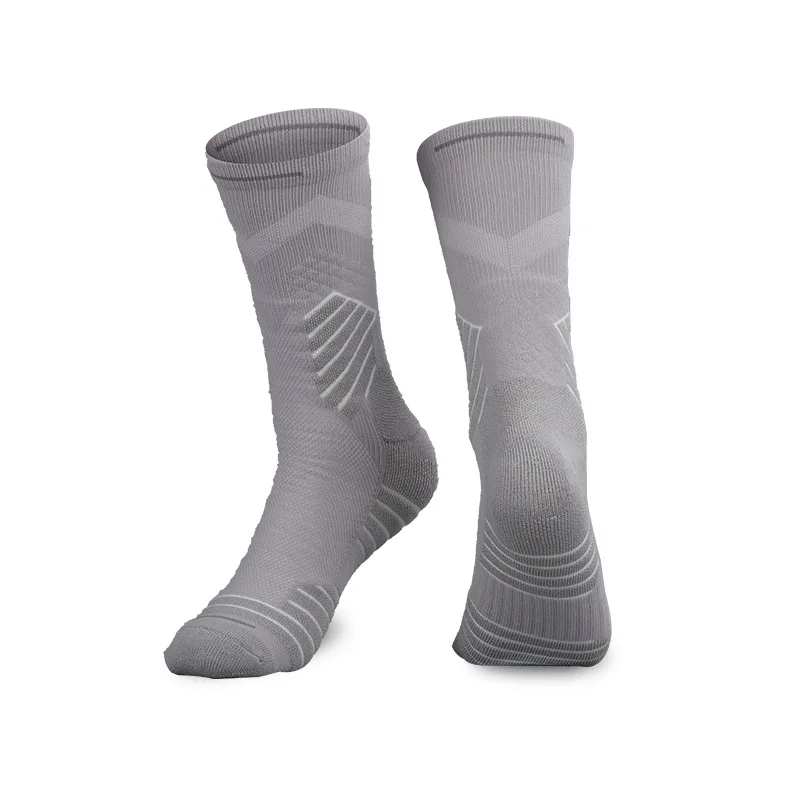 Outdoor Ombat Tube Basketball Socks New Shock Absorption Sweat Absorption Breathable Fast Drying Elite sports student Socks