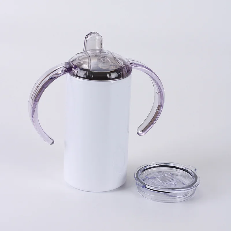 12oz DIY Printing White Sublimation Blanks 360ml Fatty Straight Drinking Water Cup