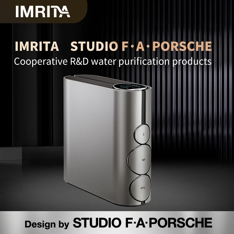 IMRITA Commercial 5 Stage Reverse Osmosis Inversa Water Filter RO System 800 gpd Water Purifiers with PPC RO UV cartridges