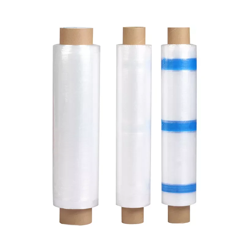 Pre Stretched Film 5mic to 12Mic Thickness Material Lldpe Plastic Film for Better Easy and Efficient Packaging