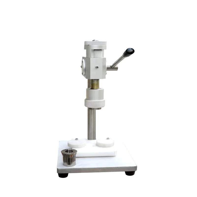 Perfume Packing Machine Semi-auto Perfume Bottle  Capping Crimping Machine