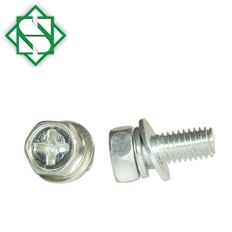 Combination Hex Head Bolt With Washer