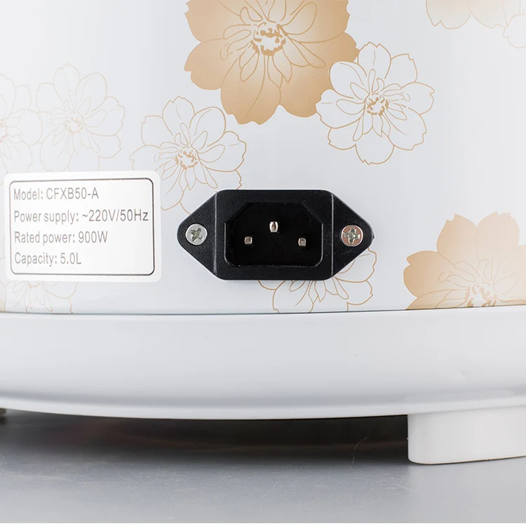 
Deluxe Shape portable rapid uniform heating 5L electric rice cooker 