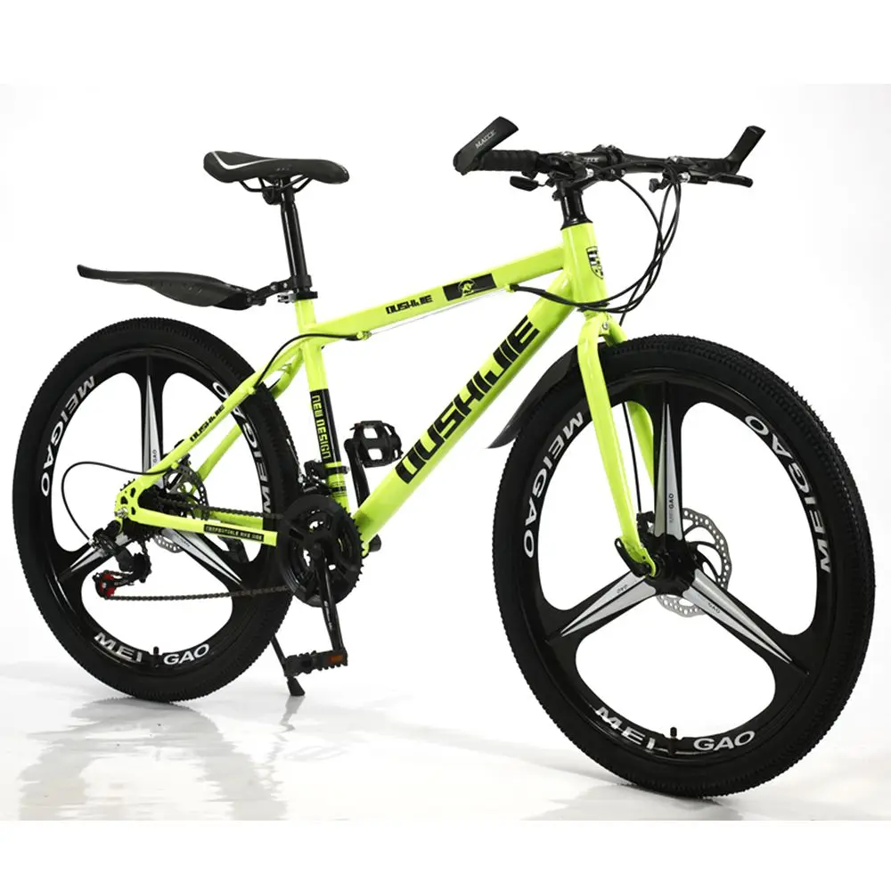 US Hot Sales Off Road Velo Sport Style Cycling Two Wheels 21 Speed 3 Spokes Bicicleta Fast Speed Fahrrad Bicycle Mountain Bike