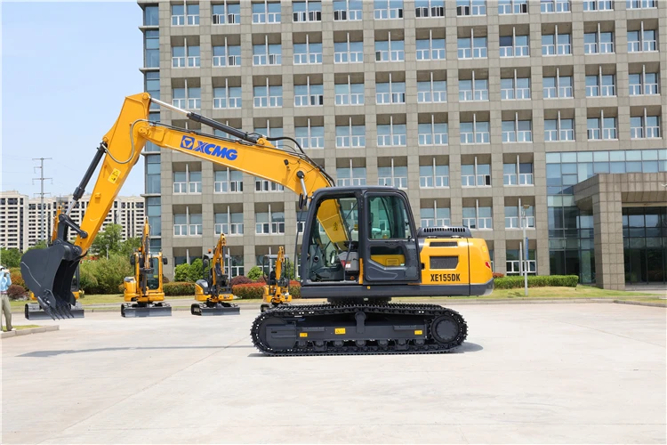 XCMG Official XE155DK Used Engineering Construction Machinery 15 Ton Excavator in Stock